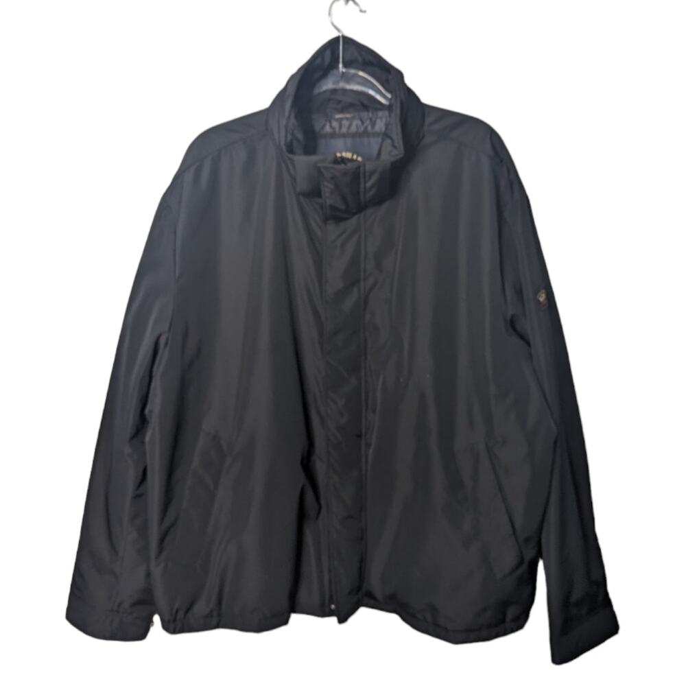 Paul & Shark Yachting Black Puffer Windbreaker Men's EMW Protection Size 2XL